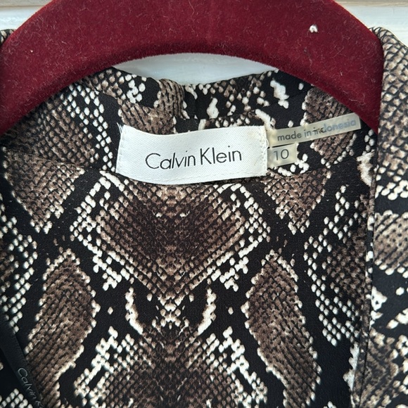 Calvin Klein Wrap Dress - Picture 3 of 5